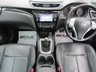 USED 2015 65 NISSAN QASHQAI 1.5 DCI TEKNA 5d 108 BHP Finished in MAGNETIC RED with contrasting EBONY BLACK LEATHER HEATED SEATS. The Qashqai is one of the best selling SUV's around at the moment. This Top of the range edition is comfy, easy to drive and has enough space for 5 adults. Features include, Full heated leather, Sat Nav, Pan Roof, Electric Seats, Auto Park, 360 Reverse Cameras, B/Tooth and much more. Dealer serviced at 3498 miles, 9805 miles, 17999 miles, 25426 miles, and at 33074 miles on 11/9/2021.