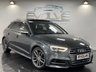 USED 2017 14 AUDI S3 2.0 SPORTBACK QUATTRO 5d 306 BHP PAN ROOF, F/S/H, NAV!