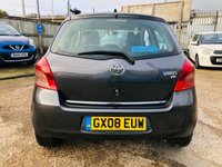 USED 2008 08 TOYOTA YARIS 1.3 TR VVTI 5d 86 BHP Full Service History - 13 Services