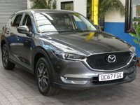 USED 2018 67 MAZDA CX-5 2.0 SPORT NAV 5d 163 BHP SAT NAV LEATHER HEATED SEATS