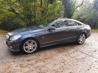 USED 2011 61 MERCEDES-BENZ E-CLASS 4.7 E500 BLUEEFFICIENCY SPORT ED125 2d 402 BHP ZERO DEPOSIT FINANCE AVAILABLE
