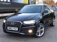 USED 2012 62 AUDI Q3 2.0 TDI QUATTRO S LINE 5d 175 BHP 
