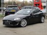 USED 2011 11 JAGUAR XK 5.0 XK 2d 385 BHP Finished in BLACK AMETHYST METALLIC with contrasting BLACK HEATED LEATHER. This eyecatching car has Space, Pace and Grace. It almost has the same 'wow' factor as cars such as the Aston Martin V8 Vantage, without the sky-high running costs. Features include Sat Nav, Heated Memory Leather Seats, Park Sensors, 19" Alloys, B/Tooth, Cruise Control and much more. Dealer serviced at 12311 miles, 25895 miles, 44266 miles, 55878 miles, 58581 miles, 61324 miles, 64010 miles, 67903 miles, and 70434 miles.