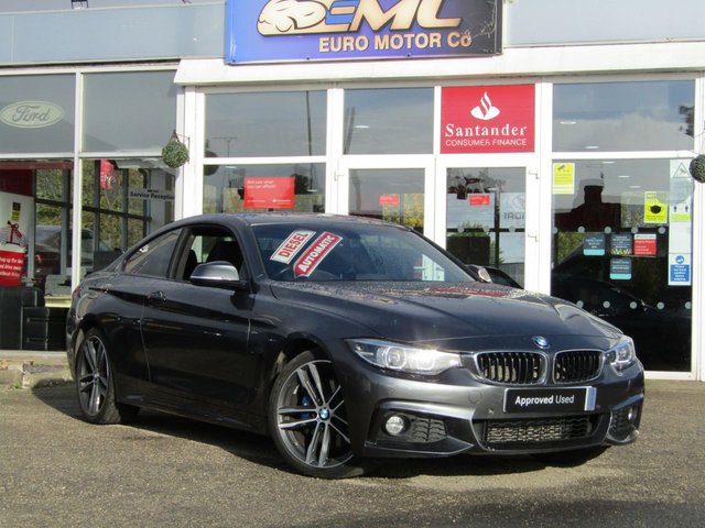 2018 18 BMW 4 Series 2.0 420D M SPORT 2d 188 BHP