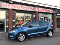 USED 2016 16 VOLKSWAGEN POLO 1.2 MATCH TSI 5d 89 BHP ONLY 43K &pound;20 YEAR TAX