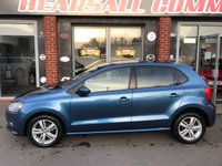 USED 2016 16 VOLKSWAGEN POLO 1.2 MATCH TSI 5d 89 BHP ONLY 43K &pound;20 YEAR TAX