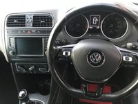 USED 2016 16 VOLKSWAGEN POLO 1.2 MATCH TSI 5d 89 BHP ONLY 43K &pound;20 YEAR TAX
