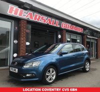 USED 2016 16 VOLKSWAGEN POLO 1.2 MATCH TSI 5d 89 BHP ONLY 43K &pound;20 YEAR TAX