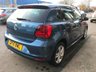 USED 2016 16 VOLKSWAGEN POLO 1.2 MATCH TSI 5d 89 BHP ONLY 43K &pound;20 YEAR TAX