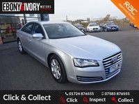 USED 2013 13 AUDI A8 3.0 TDI QUATTRO SE 4d 247 BHP FULLY SERVICED + 1 YEAR MOT