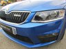 USED 2016 66 SKODA OCTAVIA 2.0 VRS TDI 5d 181 BHP Finished in RACE BLUE METALLIC with contrasting BLACK SPORTS PART LEATHER EMBOSSED SEATS. This is one the most spacious and best value cars in its class. Economical 55.4 average MPG with 181 BHP giving it that extra punch. Features include SAT NAV, &pound;30 ROAD TAX, DAB RADIO, 18" Alloys, LED run lights, B/Tooth, Cruise, Part Leather and much more. Dealer serviced at 6393 miles, 15283 miles, 31414 miles, 43845 miles, Serviced and Cam Belt and Water Pump replaced at 51948 miles on arrival.
