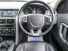 USED 2016 16 LAND ROVER DISCOVERY SPORT 2.0 TD4 SE TECH 5d 180 BHP Finished in SANTORINI BLACK MET with contrasting BLACK HEATED LEATHER SEATS. This Discovery Sport is practical, incredible off road and a comfy SUV that has 7 Seats that will swallow your family and luggage. FEATURES include Electric Rear Boot, Heated Front Leather Seats, Sat Nav, 18" ALLOYS, Park sensors, Tinted windows, DAB RADIO, 2 Keys and much more. Dealer serviced at 14838 miles, 22687 miles and at 38905 on arrival.
