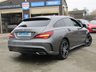USED 2018 67 MERCEDES-BENZ CLA 2.1 CLA 200 D AMG LINE 5d 134 BHP Finished in MOUNTAIN GREY METALLIC, with contrasting EBONY LEATHER/ALCANTARA trim. This Merc Shooting Brake is one of the most stylish small estates around at the moment. It combines the sporty looks of the CLA Coupe with the practicality of the A-Class hatchback. Features include, Sat Nav, Power Boot, Front and Rear Park Sensors, Leather/Alcantara trim, B/Tooth and much more. Dealer serviced at 17790 miles, 50482 miles and at 66217 miles on 10/6/2021.