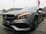 USED 2018 67 MERCEDES-BENZ CLA 2.1 CLA 200 D AMG LINE 5d 134 BHP Finished in MOUNTAIN GREY METALLIC, with contrasting EBONY LEATHER/ALCANTARA trim. This Merc Shooting Brake is one of the most stylish small estates around at the moment. It combines the sporty looks of the CLA Coupe with the practicality of the A-Class hatchback. Features include, Sat Nav, Power Boot, Front and Rear Park Sensors, Leather/Alcantara trim, B/Tooth and much more. Dealer serviced at 17790 miles, 50482 miles and at 66217 miles on 10/6/2021.