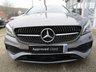 USED 2018 67 MERCEDES-BENZ CLA 2.1 CLA 200 D AMG LINE 5d 134 BHP Finished in MOUNTAIN GREY METALLIC, with contrasting EBONY LEATHER/ALCANTARA trim. This Merc Shooting Brake is one of the most stylish small estates around at the moment. It combines the sporty looks of the CLA Coupe with the practicality of the A-Class hatchback. Features include, Sat Nav, Power Boot, Front and Rear Park Sensors, Leather/Alcantara trim, B/Tooth and much more. Dealer serviced at 17790 miles, 50482 miles and at 66217 miles on 10/6/2021.
