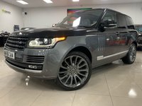 USED 2016 65 LAND ROVER RANGE ROVER 3.0 TDV6 VOGUE 5d 255 BHP FLRSH + ELECTRIC DEPLOY TOWBAR + PAN ROOF + MERIDIAN SURROUND SYSTEM!