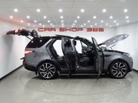 USED 2017 17 LAND ROVER DISCOVERY 3.0 TD6 (258 PS) HSE LUXURY AUTO 4WD 5DR (S/S) + 7 SEATS + DYNAMIC AND BLACK DESIGN PACKAGE + 22 S + PANORAMIC E/SUNROOF + NAV + KEYLESS + DRIVER ASSISTANCE + NAV + DVD REAR ENTERTAINMENT + MERIDIAN + M/MEDIA + E/M/HEAT-COOL LEATHERS + E/REAR SEATS + PRIVACY + L.E.D.S + 360 CAMERA / PARK + STEPS +  E/BOOT 7 SEATS+PANROOF+DYNAMIC DESIGN+22S+LEDS+LEATHER+NAV