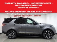 USED 2017 17 LAND ROVER DISCOVERY 3.0 TD6 (258 PS) HSE LUXURY AUTO 4WD 5DR (S/S) + 7 SEATS + DYNAMIC AND BLACK DESIGN PACKAGE + 22 S + PANORAMIC E/SUNROOF + NAV + KEYLESS + DRIVER ASSISTANCE + NAV + DVD REAR ENTERTAINMENT + MERIDIAN + M/MEDIA + E/M/HEAT-COOL LEATHERS + E/REAR SEATS + PRIVACY + L.E.D.S + 360 CAMERA / PARK + STEPS +  E/BOOT 7 SEATS+PANROOF+DYNAMIC DESIGN+22S+LEDS+LEATHER+NAV