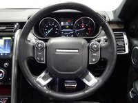 USED 2017 17 LAND ROVER DISCOVERY 3.0 TD6 (258 PS) HSE LUXURY AUTO 4WD 5DR (S/S) + 7 SEATS + DYNAMIC AND BLACK DESIGN PACKAGE + 22 S + PANORAMIC E/SUNROOF + NAV + KEYLESS + DRIVER ASSISTANCE + NAV + DVD REAR ENTERTAINMENT + MERIDIAN + M/MEDIA + E/M/HEAT-COOL LEATHERS + E/REAR SEATS + PRIVACY + L.E.D.S + 360 CAMERA / PARK + STEPS +  E/BOOT 7 SEATS+PANROOF+DYNAMIC DESIGN+22S+LEDS+LEATHER+NAV