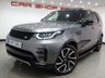 USED 2017 17 LAND ROVER DISCOVERY 3.0 TD6 (258 PS) HSE LUXURY AUTO 4WD 5DR (S/S) + 7 SEATS + DYNAMIC AND BLACK DESIGN PACKAGE + 22 S + PANORAMIC E/SUNROOF + NAV + KEYLESS + DRIVER ASSISTANCE + NAV + DVD REAR ENTERTAINMENT + MERIDIAN + M/MEDIA + E/M/HEAT-COOL LEATHERS + E/REAR SEATS + PRIVACY + L.E.D.S + 360 CAMERA / PARK + STEPS +  E/BOOT 7 SEATS+PANROOF+DYNAMIC DESIGN+22S+LEDS+LEATHER+NAV