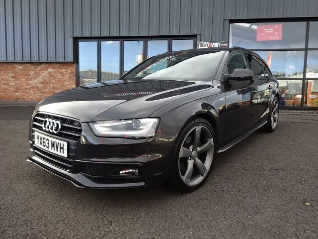 2013 63 Audi A4 2.0 AVANT TDI BLACK EDITION 5d 174 BHP