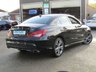 USED 2016 65 MERCEDES-BENZ CLA 2.1 CLA220 CDI SPORT 4d 170 BHP Finished in COSMOS BLACK Metallic with contrasting  SPORTS interior. This four door coupe is like a stylish mini CLS. It has a big boot and high tech safety features inc Front and Rear Park Sensors. Other features inc SAT NAV, B/TOOTH, &pound;30 ROAD TAX, 18" Alloys, Cruise and much more. Dealer serviced at 6717 miles, 15126 miles, 26113 miles, and at 38307 miles on 29/6/2021. 12 Months MOT.