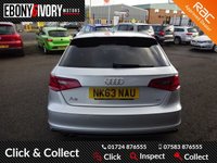 USED 2013 63 AUDI A3 2.0 TDI S LINE 5d 148 BHP FACTORY SATNAV+DAB+BLUETOOTH+FULLY SERVICED