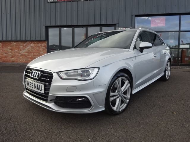 2013 63 Audi A3 2.0 TDI S LINE 5d 148 BHP