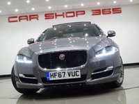 USED 2017 67 JAGUAR XJ 3.0D V6 (300 PS) R-SPORT AUTO 4DR ( EURO 6 ) (S/S) + NAV + PANORAMIC SUNROOF + E/M/HEAT/COOL LEATHERS + MERIDIAN SURROUND SOUND + MULTIMEDIA + CRUISE + L.E.D.S + SOFT CLOSE DOORS + R/CAMERA + F-R-S PARK + BLIND SPOT + KEYLESS + PRICACY + 20 S + E/BOOT PAN ROOF+SOFT CLOSE+R/CAM+PARK+LEATHERS+NAV+CRUISE