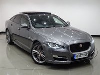 USED 2017 67 JAGUAR XJ 3.0D V6 (300 PS) R-SPORT AUTO 4DR ( EURO 6 ) (S/S) + NAV + PANORAMIC SUNROOF + E/M/HEAT/COOL LEATHERS + MERIDIAN SURROUND SOUND + MULTIMEDIA + CRUISE + L.E.D.S + SOFT CLOSE DOORS + R/CAMERA + F-R-S PARK + BLIND SPOT + KEYLESS + PRICACY + 20 S + E/BOOT PAN ROOF+SOFT CLOSE+R/CAM+PARK+LEATHERS+NAV+CRUISE