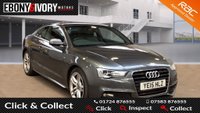 USED 2015 15 AUDI A5 2.0 TDI S LINE S/S 2d 177 BHP FULL AUDI SERVICE HISTORY + 1 YEAR MOT AND BREAKDOWN COVER