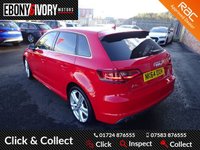 USED 2014 64 AUDI A3 1.4 TFSI CoD S LINE 5d 148 BHP FULLY SERVICED+1 YEAR MOT+BREAKDOWN COVER