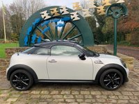 USED 2013 63 MINI COUPE 1.6 COOPER 'S' 2d 181 BHP RARE MINI COOPER 'S' 2DR COUPE - 17 INCH GLOSS BLACK UPGRADE ALLOYS - 1/2 LEATHER INTERIOR - SERVICE HISTORY - LOW MILEAGE
