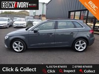 USED 2016 66 AUDI A3 1.6 TDI SPORT 5d 109 BHP FULLY SERVICED+1 YEAR MOT+BREAKDOWN COVER