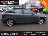 USED 2016 66 AUDI A3 1.6 TDI SPORT 5d 109 BHP FULLY SERVICED+1 YEAR MOT+BREAKDOWN COVER