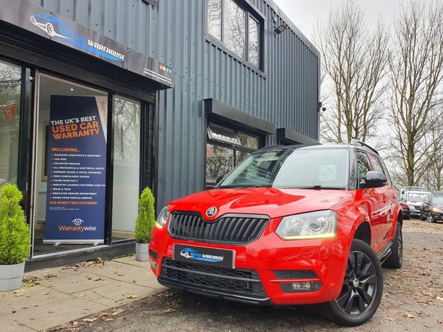 2016 16 Skoda Yeti 2.0 MONTE CARLO TDI SCR 5d 148 BHP