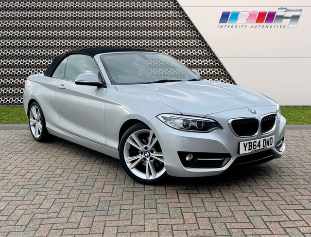 2015 64 BMW 2 Series 2.0 220D SPORT 2d 188 BHP