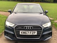 USED 2018 67 AUDI A3 2.0 TDI QUATTRO S LINE 3d 182 BHP VIRTUAL COCKPIT