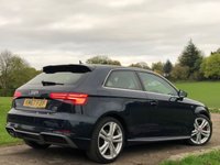 USED 2018 67 AUDI A3 2.0 TDI QUATTRO S LINE 3d 182 BHP VIRTUAL COCKPIT