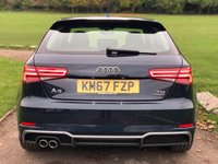 USED 2018 67 AUDI A3 2.0 TDI QUATTRO S LINE 3d 182 BHP VIRTUAL COCKPIT