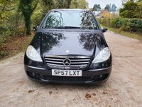USED 2007 57 MERCEDES-BENZ A-CLASS 2.0 A160 CDI AVANTGARDE SE 5d 81 BHP ZERO DEPOSIT FINANCE AVAILABLE