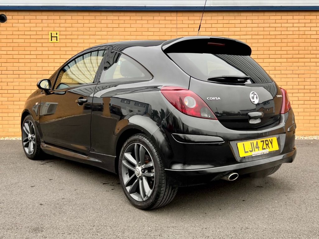 USED 2014 14 VAUXHALL CORSA BLACK EDITION // 3d // 1.4L 118 BHP // px swap 