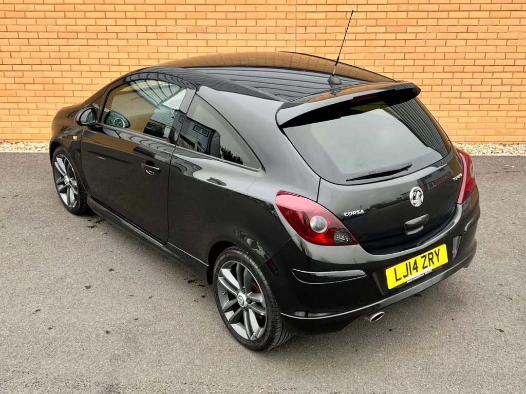 USED 2014 14 VAUXHALL CORSA BLACK EDITION // 3d // 1.4L 118 BHP // px swap 
