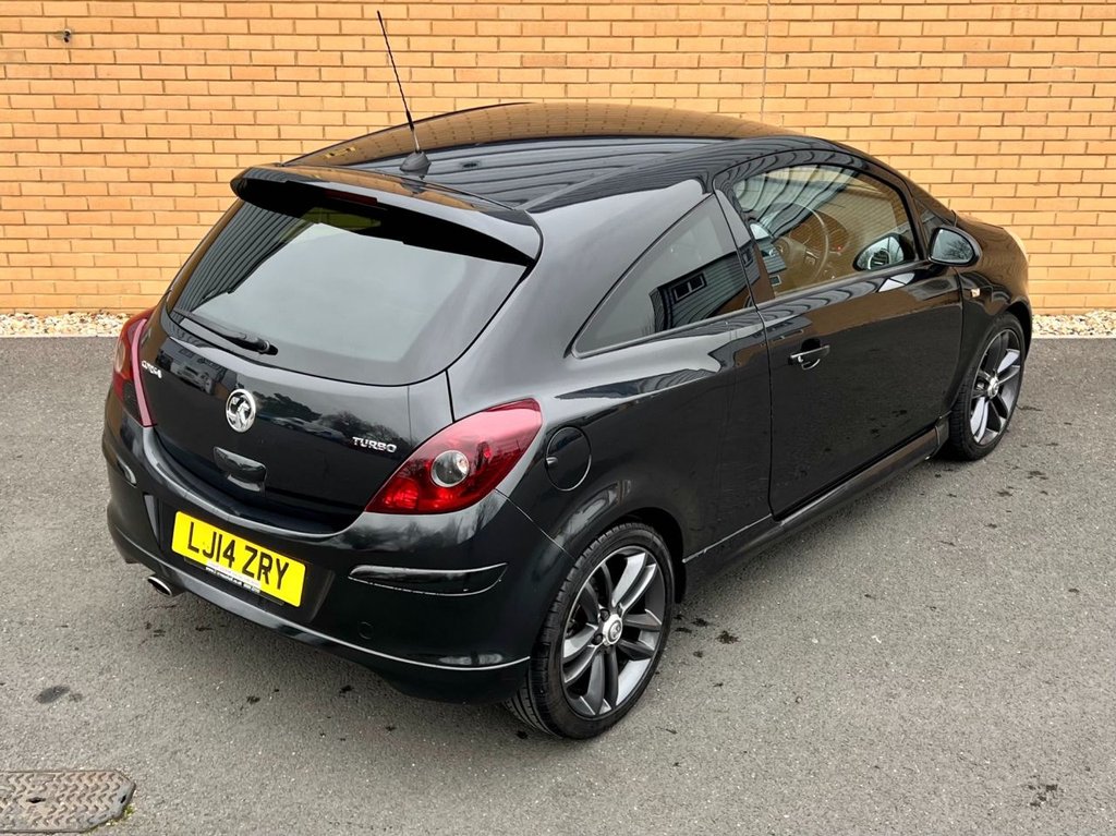 USED 2014 14 VAUXHALL CORSA BLACK EDITION // 3d // 1.4L 118 BHP // px swap 