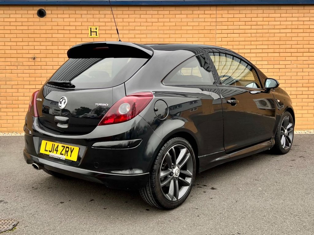 USED 2014 14 VAUXHALL CORSA BLACK EDITION // 3d // 1.4L 118 BHP // px swap 