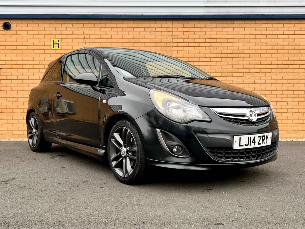 USED 2014 14 VAUXHALL CORSA BLACK EDITION // 3d // 1.4L 118 BHP // px swap 