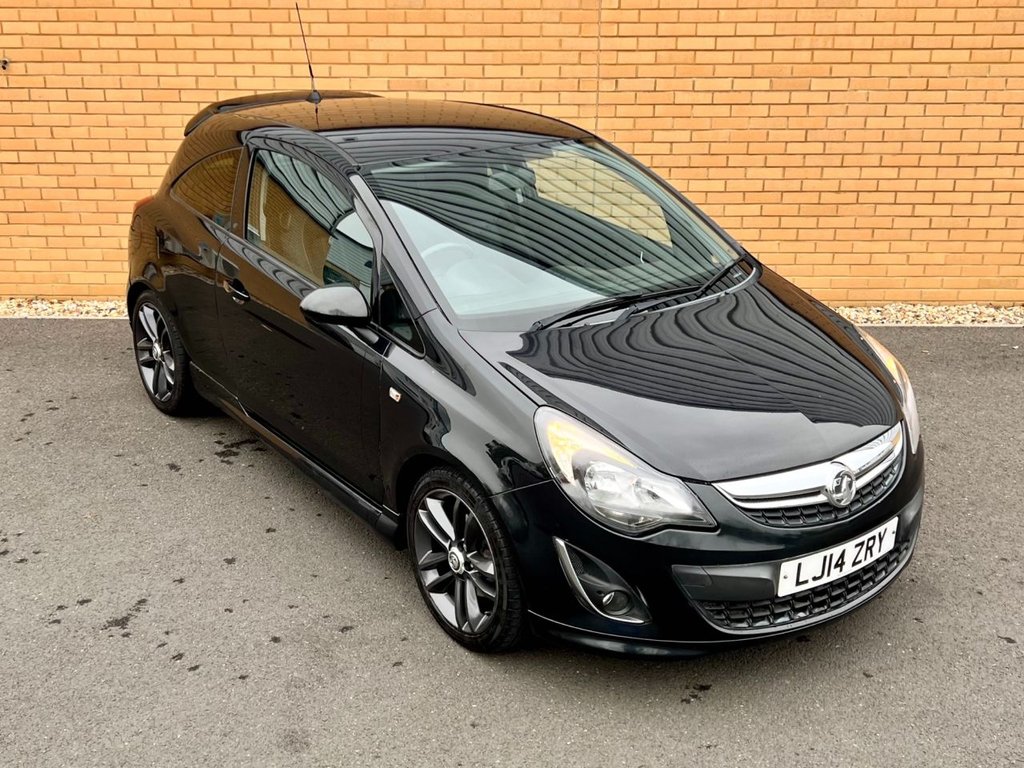 USED 2014 14 VAUXHALL CORSA BLACK EDITION // 3d // 1.4L 118 BHP // px swap 