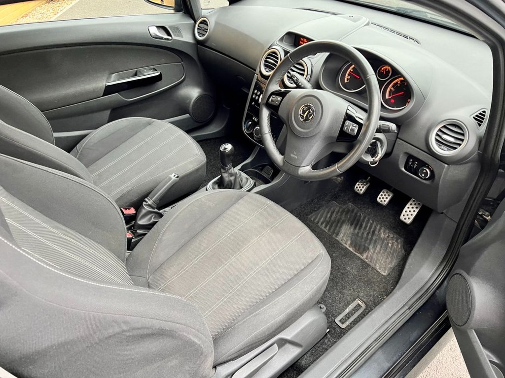 USED 2014 14 VAUXHALL CORSA BLACK EDITION // 3d // 1.4L 118 BHP // px swap 