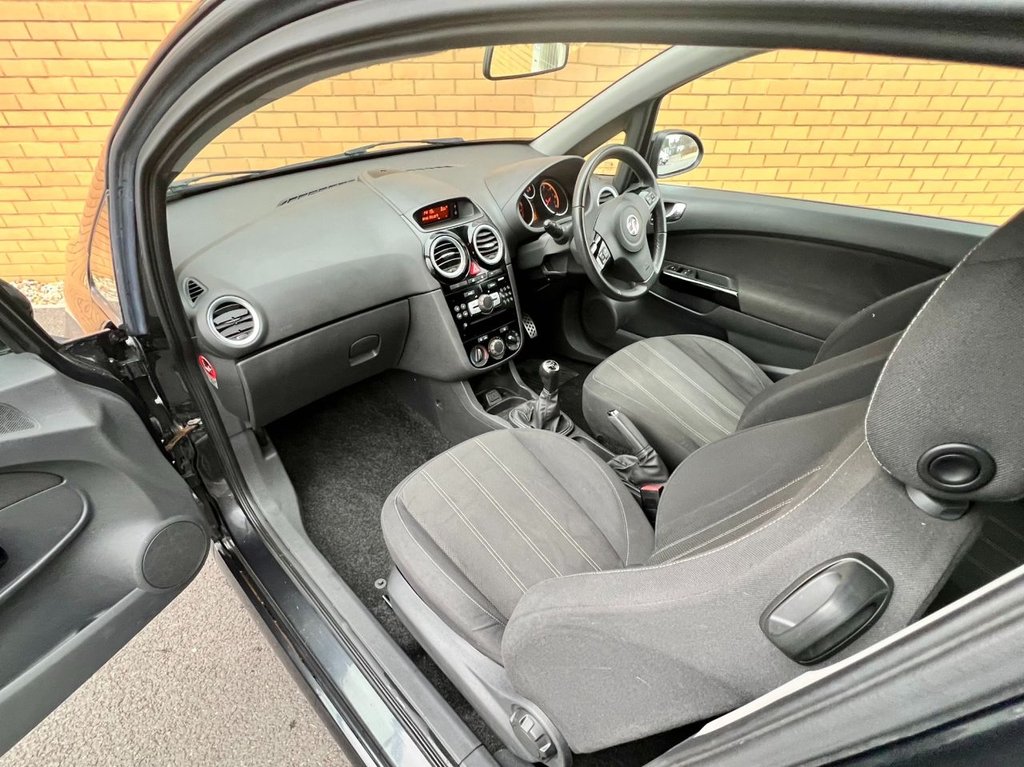 USED 2014 14 VAUXHALL CORSA BLACK EDITION // 3d // 1.4L 118 BHP // px swap 