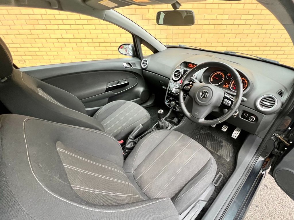 USED 2014 14 VAUXHALL CORSA BLACK EDITION // 3d // 1.4L 118 BHP // px swap 